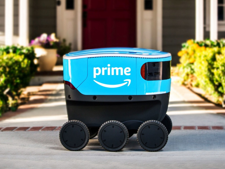 Amazon Tes Robot Pengantar Otonom