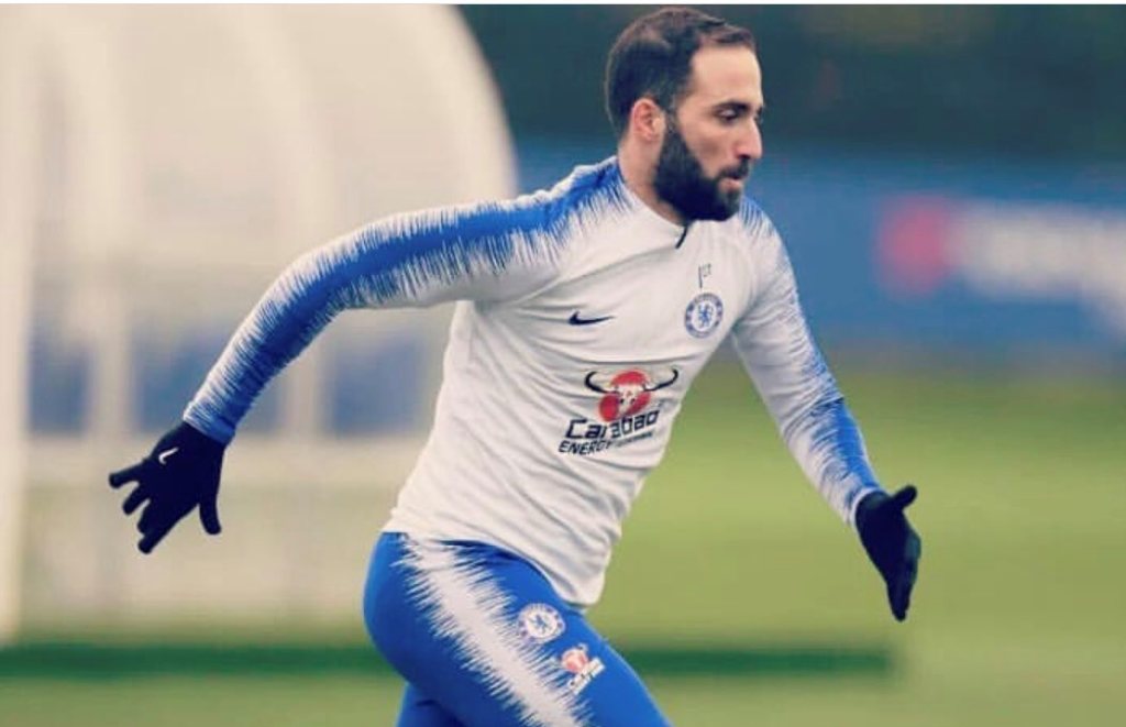 Gonzalo Higuain (Foto/Twitter Chelsea)