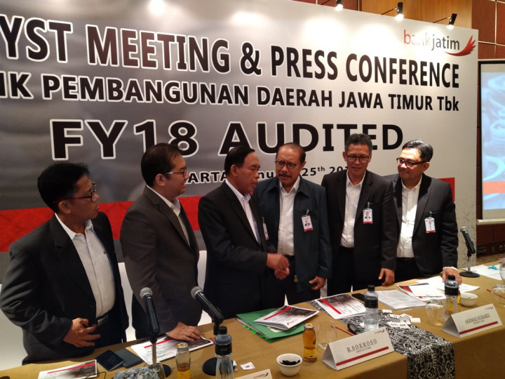 Bank Jatim Raup Laba Rp1,26 Triliun Sepanjang 2018