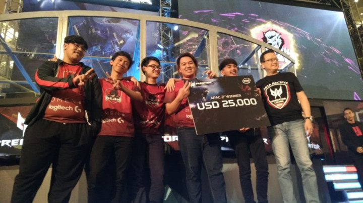 BOOM.ID Jadi Senior di Acer APAC Predator League 2019