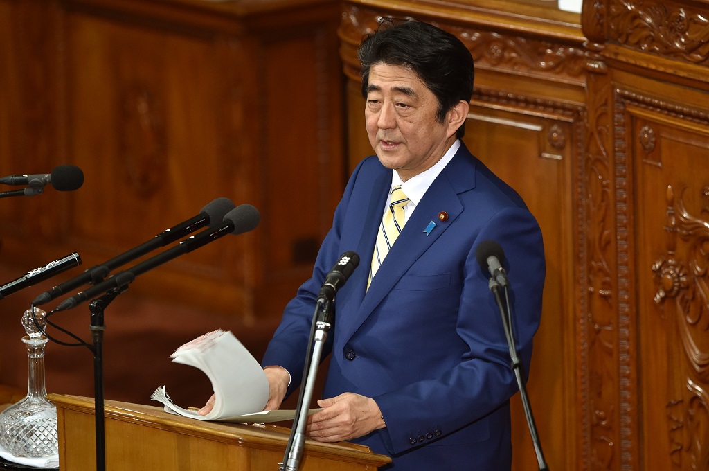 PM Jepang Shinzo Abe. (Foto: AFP)
