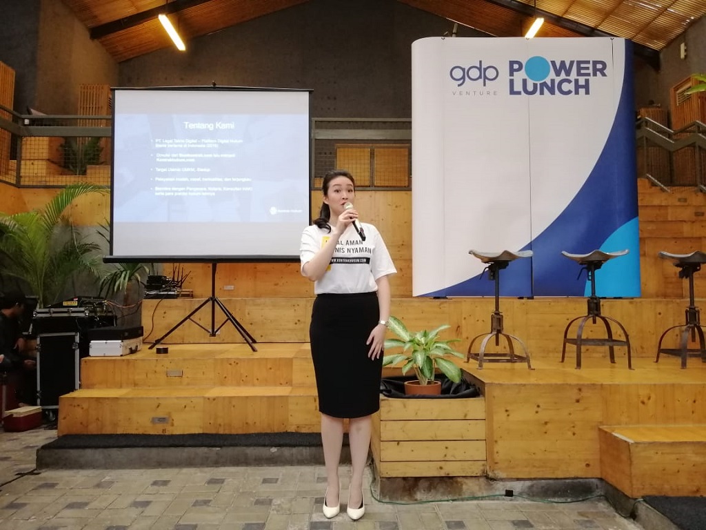 Rieke Caroline, Pendiri dan CEO Kontrak Hukum | Sumber: Medcom.id