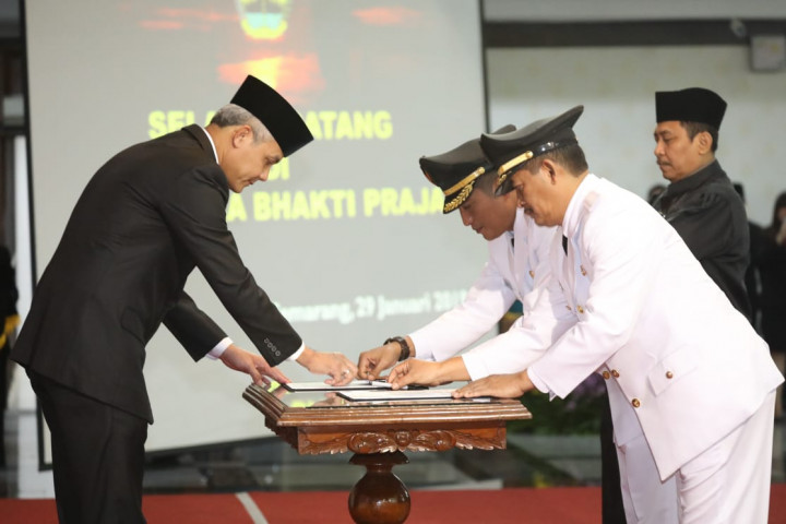 Bupati Magelang Resmi Dilantik
