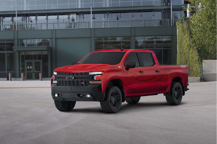 PIkap Double Cabin ini Dibangun dari 334 Ribu Lego