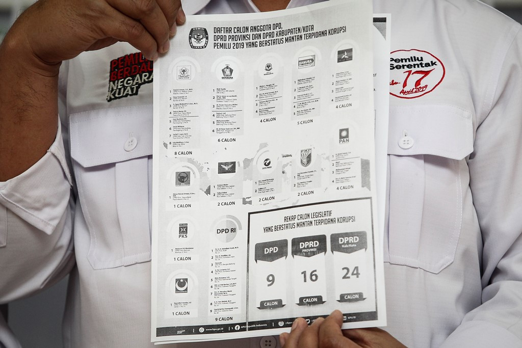 NasDem, PKB, PPP, dan PSI Tanpa Caleg Eks Koruptor