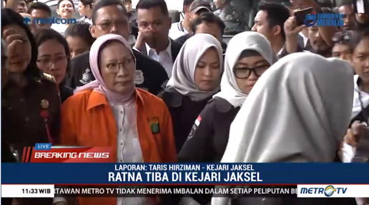 Kondisi Ratna Sehat Saat Penyerahan Berkas