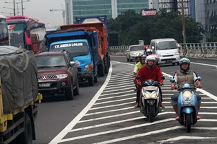 Wacana Motor Masuk Tol Tak Cocok di Ibu Kota