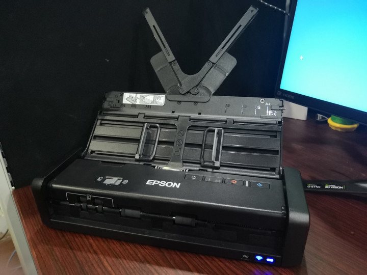 Epson WorkForce DS-360W, Scanner Portabel Mumpuni