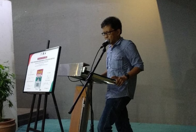 Akademisi Rocky Gerung - Medcom.id/Candra Yuri Nuralam.  