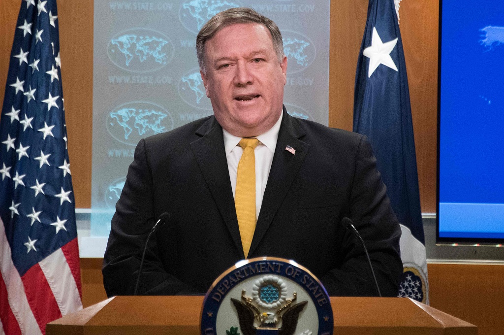 Menlu AS Mike Pompeo. (Foto: AFP)
