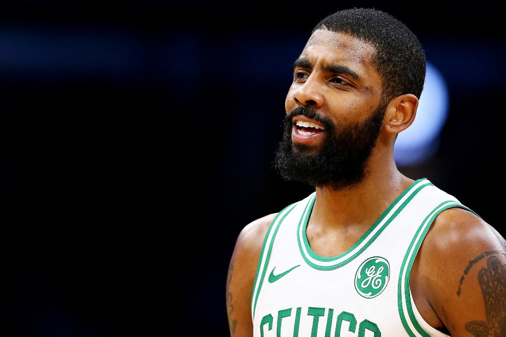 Point guard Boston Celtics, Kyrie Irving (AFP/Maddie Meyer)