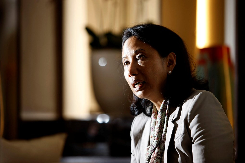 Menteri BUMN Rini Soemarno. Foto: MI/Panca Syurkani