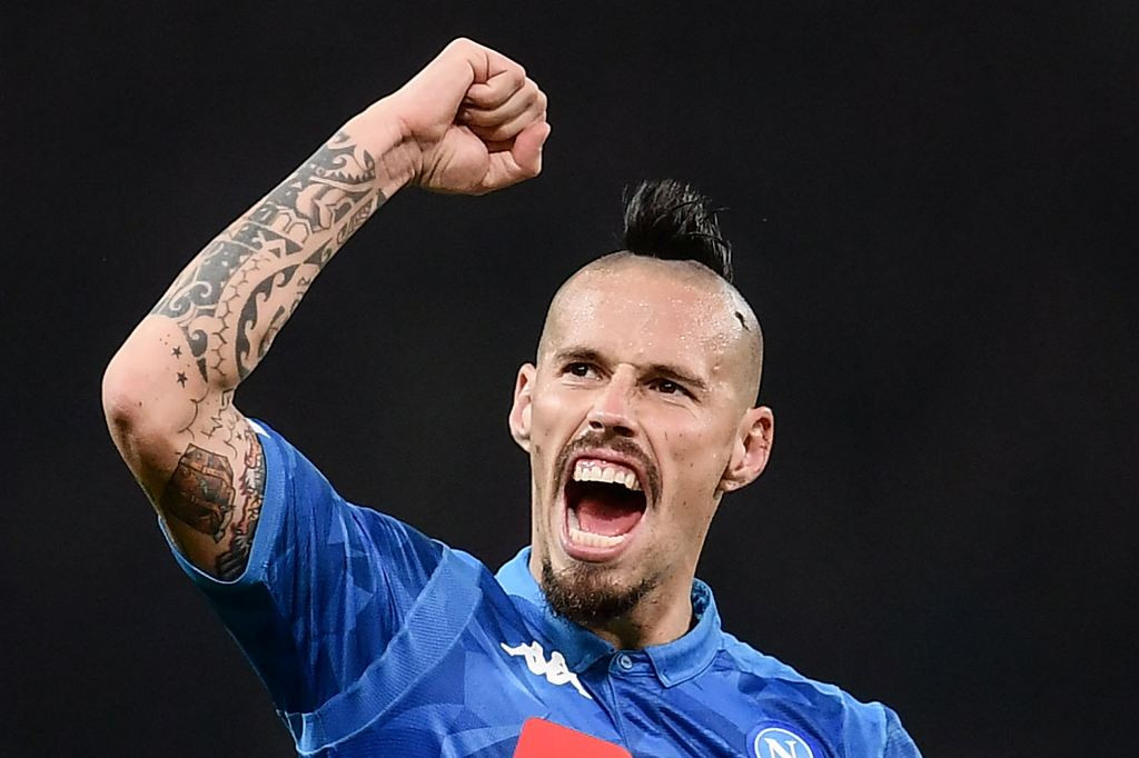 Kapten Napoli, Marek Hamsik (AFP/Marco Bertorello)