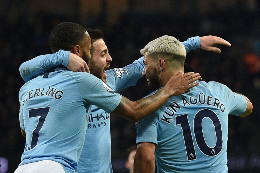 Hat-trick Aguero Tenggelamkan Arsenal