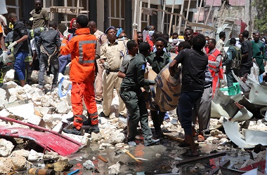 Sembilan Orang Tewas Terkena Ledakan di Pasar Somalia