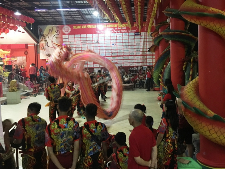 Meriahnya Tahun Baru Imlek 2570 di Tangsel