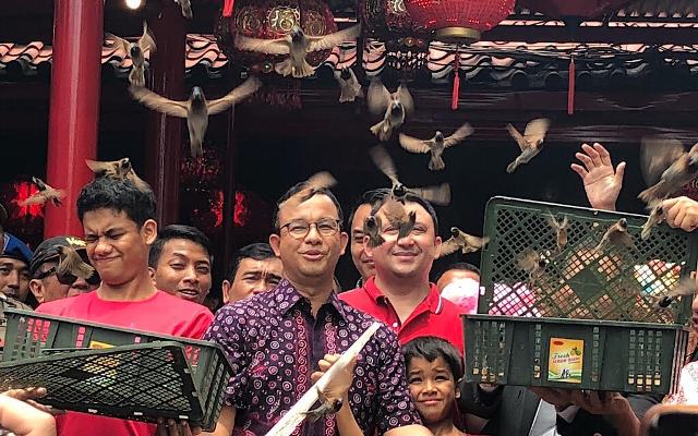 Anies Jadikan Imlek Momen Menuju Kesuksesan