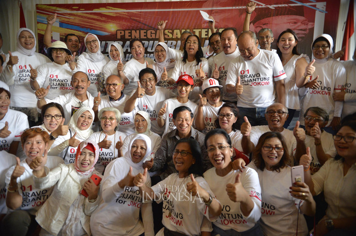 Relawan Bravo Cijantung Dukung Jokowi-Ma'ruf