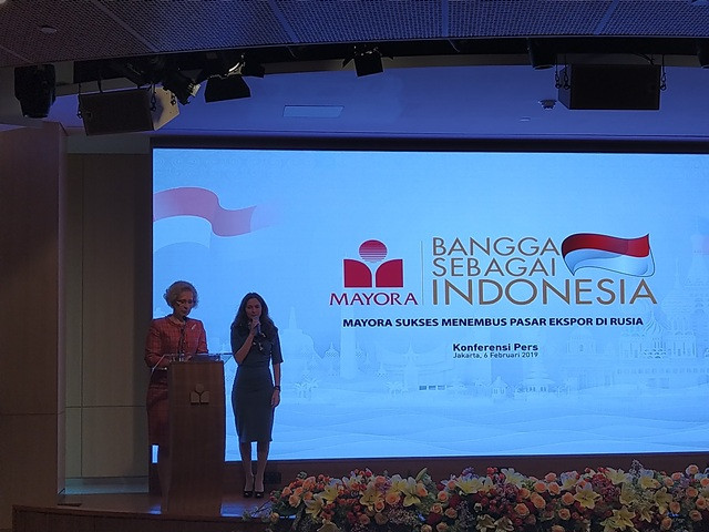 Duta Besar Rusia untuk Indonesia, Lyudmila Georgievna Vorobieva (kiri) - - Foto: Medcom.id/ Ilham Wibowo