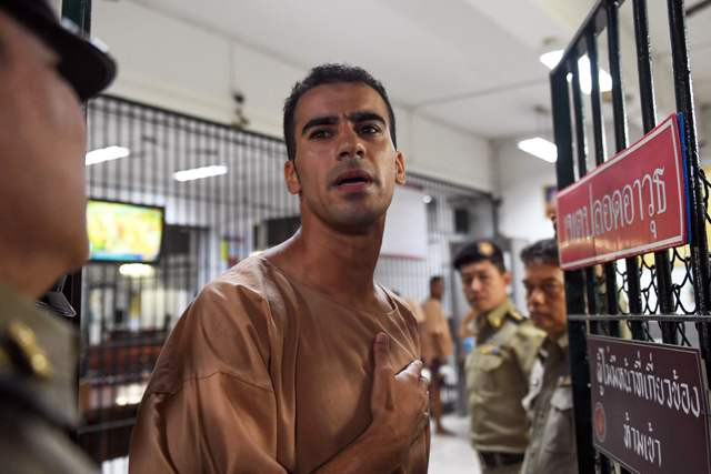 Hakeem Al-Araibi ditahan otoritas Thailand.