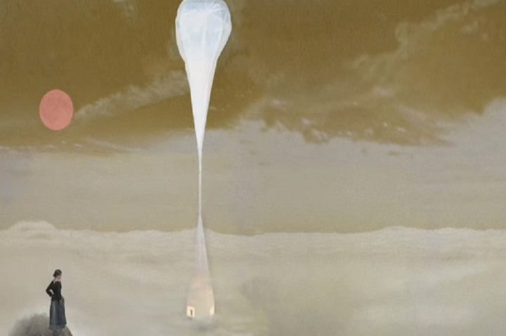 Konsep Rumah Terbang Seperti Film 'UP'