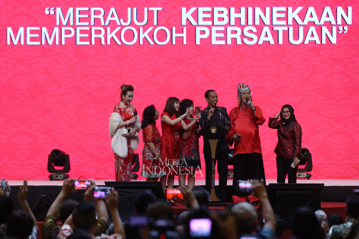 Jokowi Hadiri Perayaan Imlek Nasional 2019