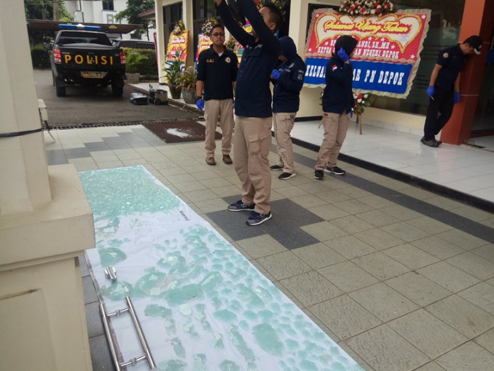 Mabes Polri Telusuri Penyebab Pecahnya Kaca PN Depok