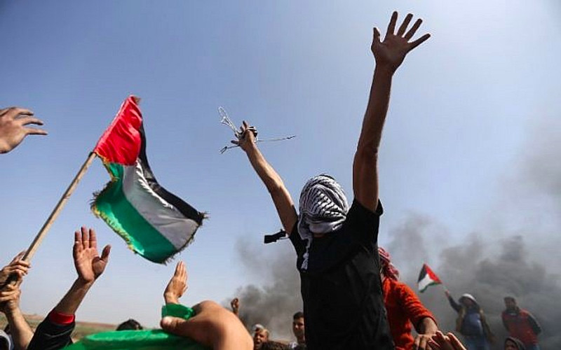Palestina terus berjuang untuk meraih kemerdekaan. (Foto: AFP).