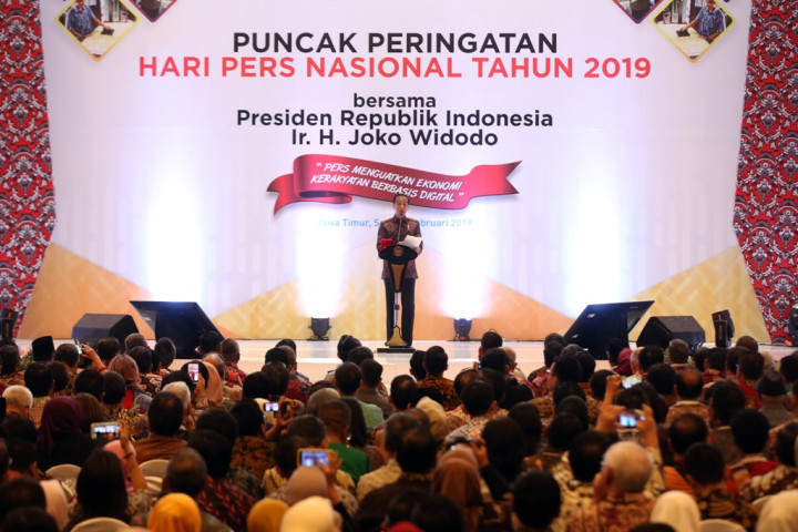 Jokowi Ingin Media Konvensional Jadi Pengendali Isu Hoaks
