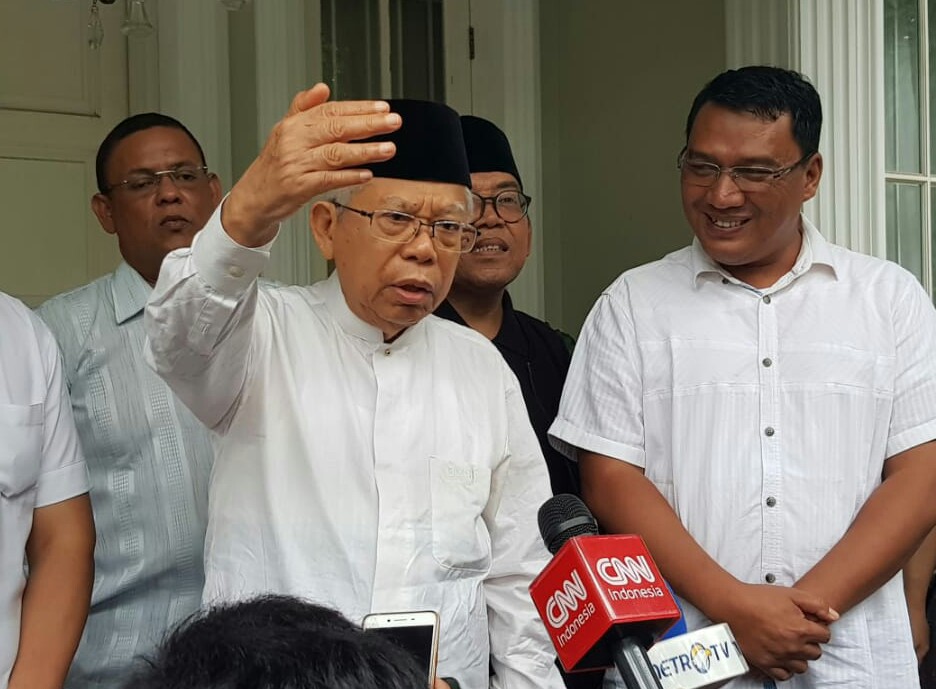 Ma'ruf: Kader PAN dan PKS Berpotensi Dukung 01