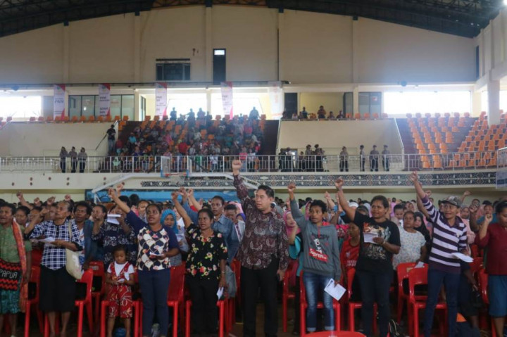 Realisasi Pembelanjaan BPNT di Jayapura dan Ambon Lebih dari 50%