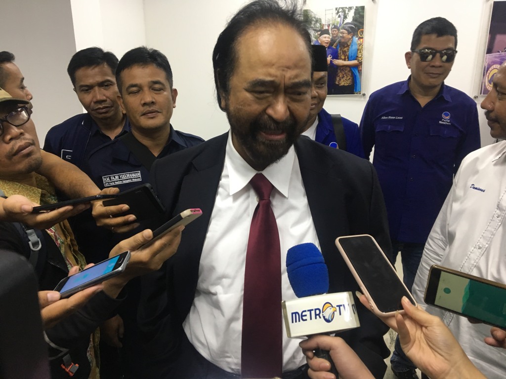 Pesan Surya Paloh Untuk Kader Nasdem Jatim Agar Menang Pemilu 2019