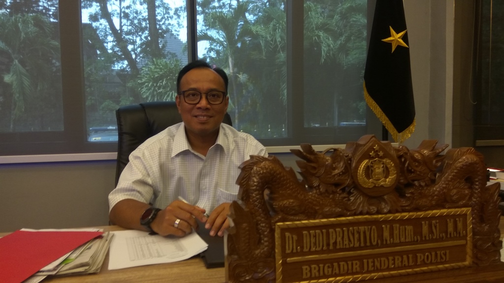 Karopenmas Divisi Humas Polri Brigjen Dedi Prasetyo. (Medcom.id/Ilham Pratama)