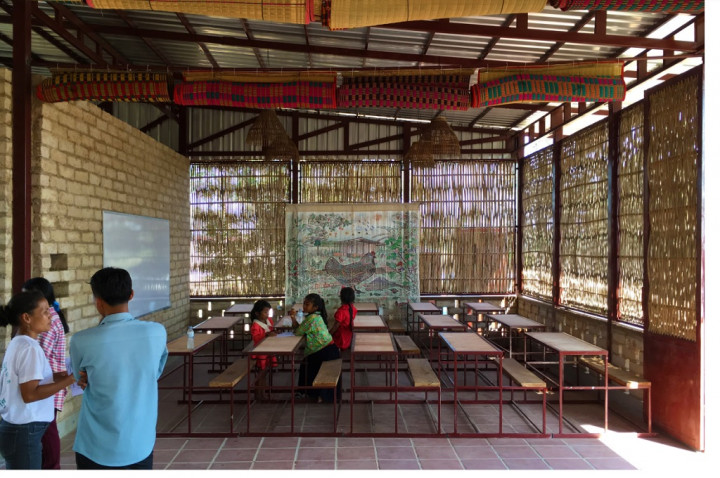 Singkong dan Bambu Jadi Bahan Utama Bangun Sekolah