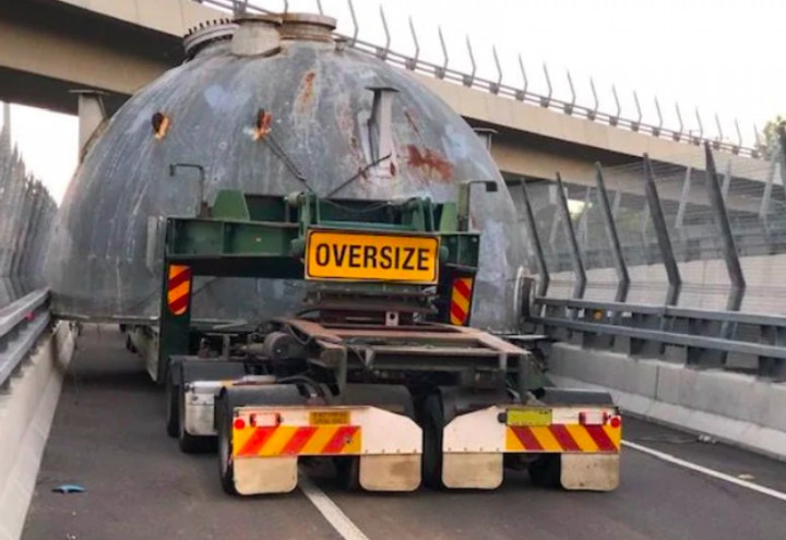 Truk Tersangkut, Ruas Tol di Australia Ditutup Seharian