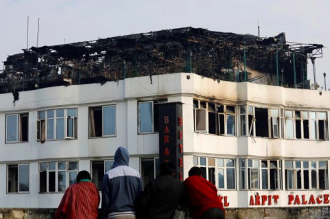 Korban Tewas Kebakaran Hotel India Bertambah jadi 17 Orang