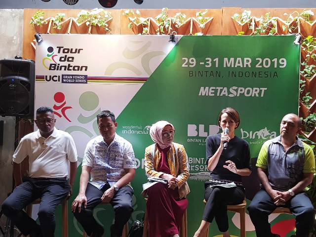 Jumpa pers Tour de Bintan 2019 di Jakarta Selatan, Selasa 12 Februari-Medcom.id/Rendy