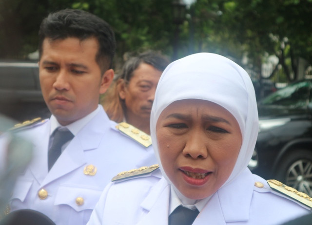 Khofifah Mohon Doa Warga Jatim