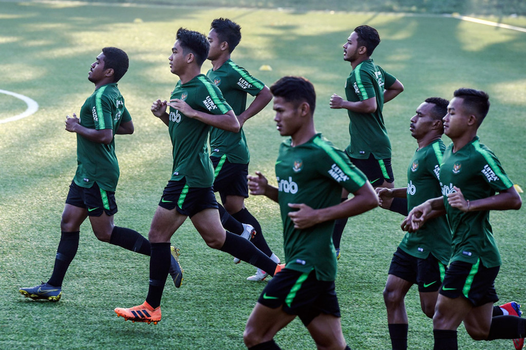 Timnas Gelar Latihan Terakhir Sebelum Terbang ke Kamboja