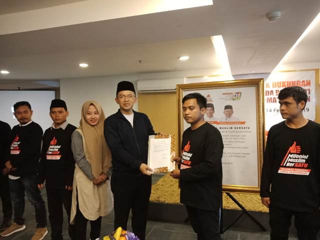 Milenial Muslim Bersatu Dukung Jokowi