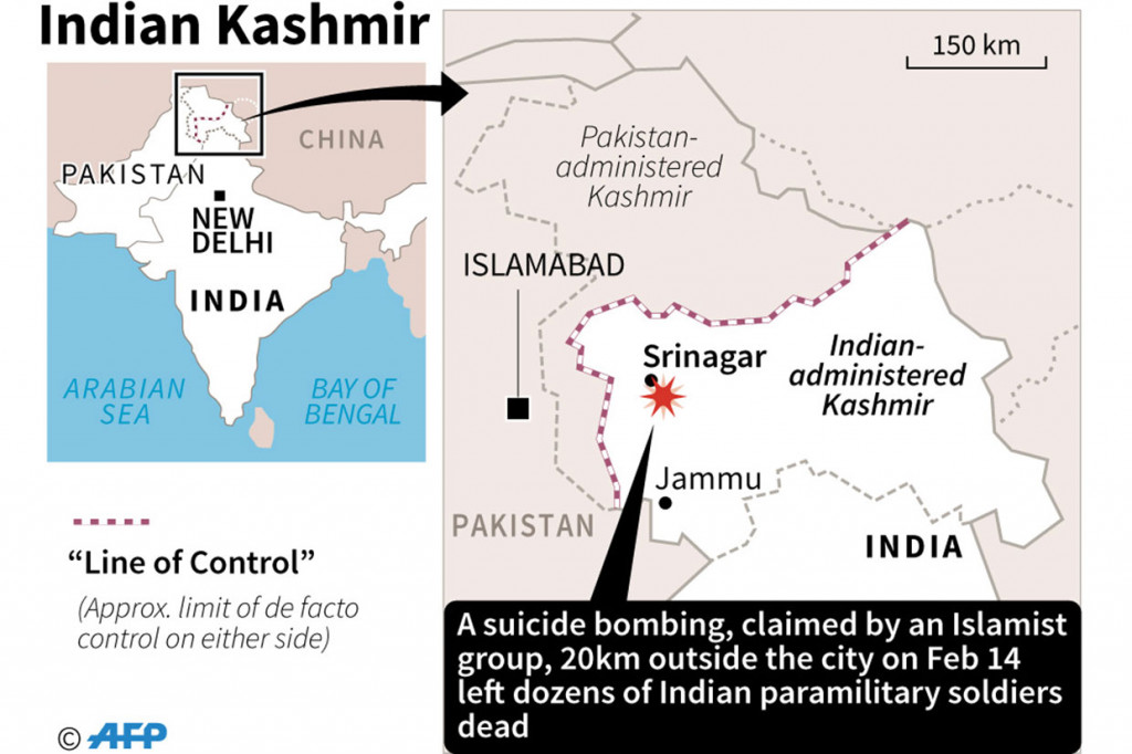 Serangan Bom di Srinagar Tewaskan 37 Polisi