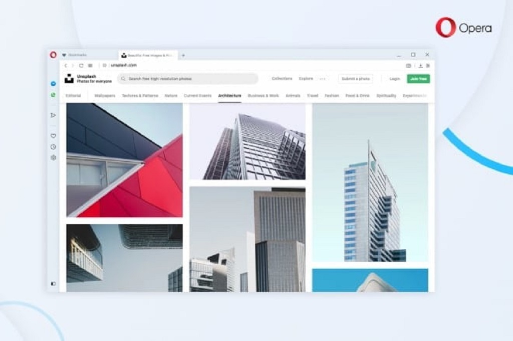 Opera Software merilis pengembangan untuk peramban web dengan desain baru.