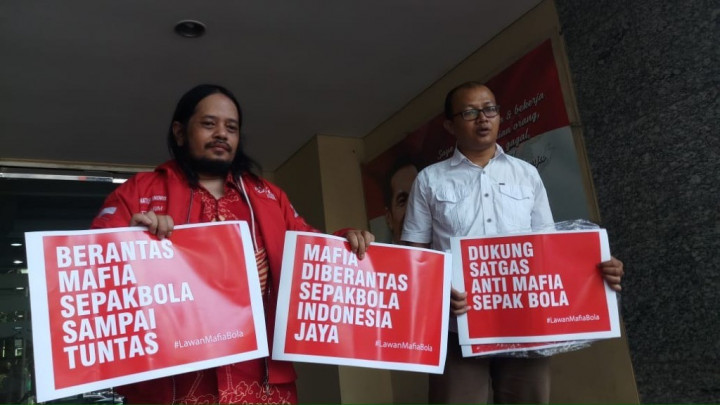 Jokdri Tersangka, Suporter Timnas Apresiasi Kinerja Satgas Antimafia Bola