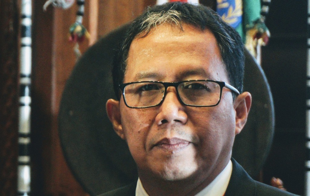 Plt Ketum PSSI, Joko Driyono, diminta mundur dari jabatannya setelah ditetapkan sebagai tersangka (Medcom.id/Kautsar Halim)