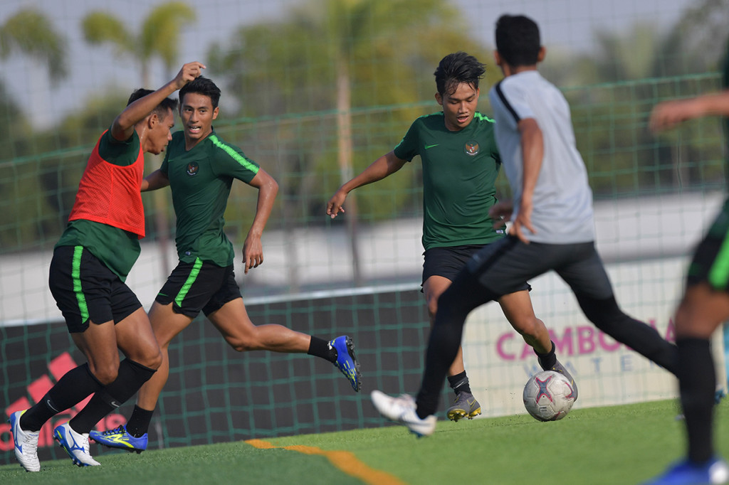 Timnas U-22 Gelar Latihan Terakhir Sebelum Hadapi Myanmar