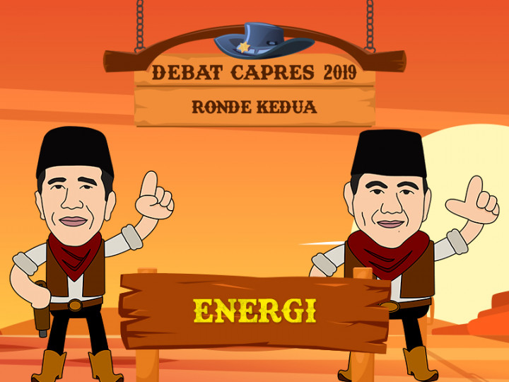 Tema Energi dalam Debat Capres 2019