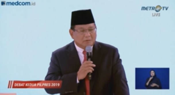 Prabowo Mengakui Hasil Kerja Jokowi