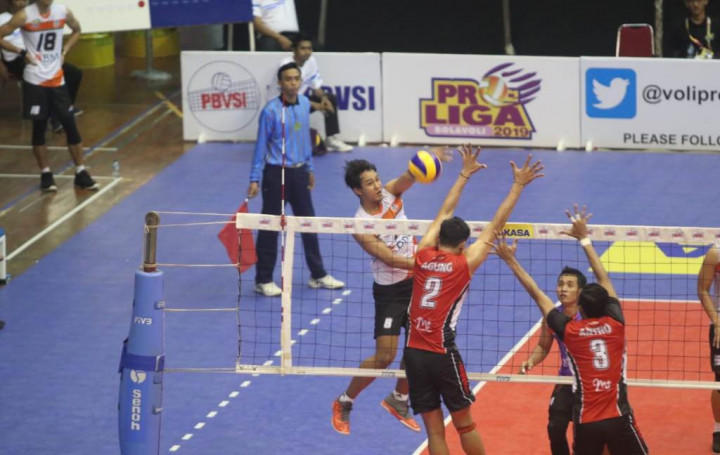 Pertamina Energi Kalahkan Jawara Final Four Proliga