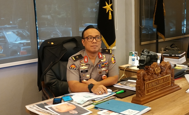 Karopenmas Devisi Humas Polri, Brigjen Pol Dedi Prasetyo. Foto: Medcom.id/Ilham Pratama.