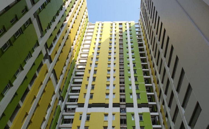 Rusunawa Pasar Rumput Menggabungkan Hunian dan Pasar